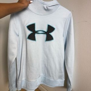 Under armor Light blue hoodie